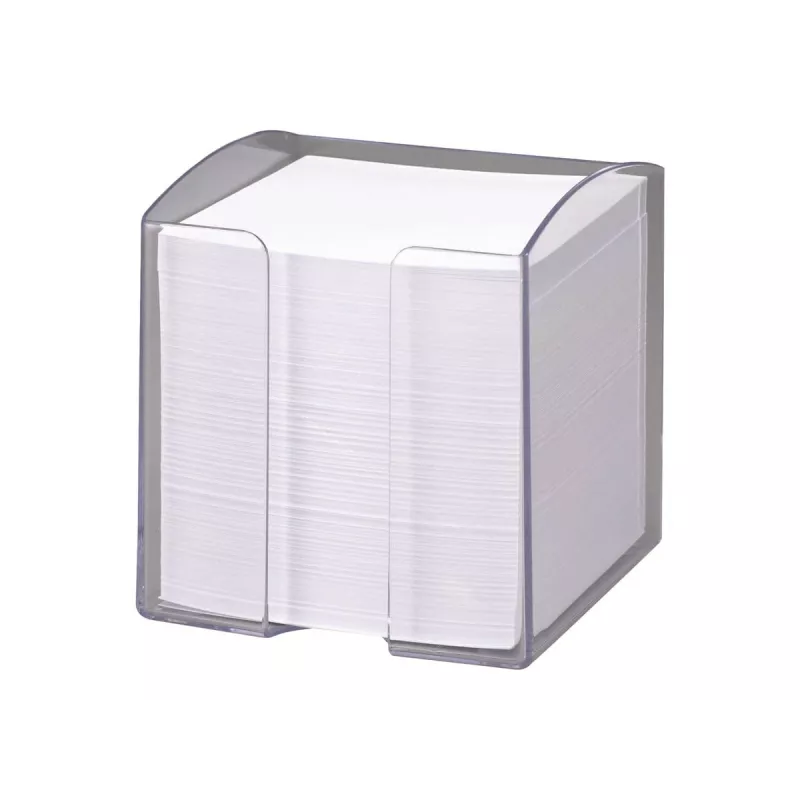 Kwadratowy przezroczysty blok Durable TREND 105x100x100 mm