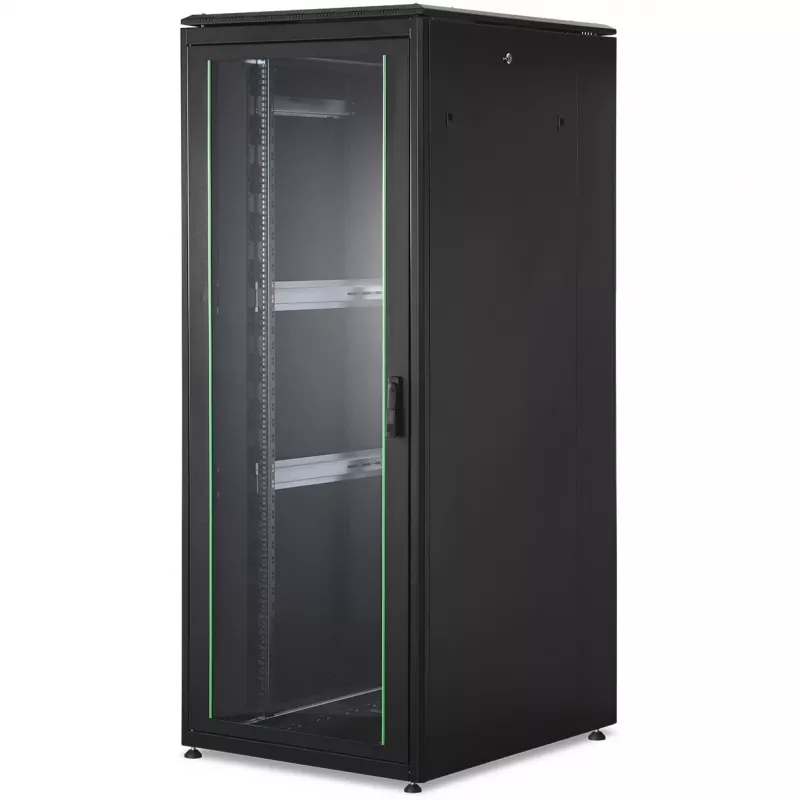 DIGITUS Netzwerkschrank Unique 42HE 2053x800x1000mm schwarz (Speditionsversand)
