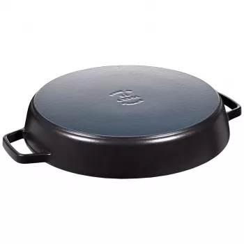 Staub 40511-073 żeliwna patelnia cocotte z dwoma uchwytami