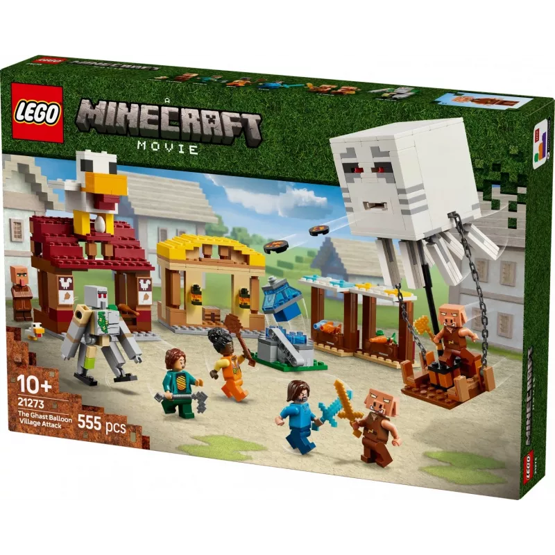 LEGO MINECRAFT 21273 Atak latającej meduzy na wioskę