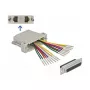 D-Sub HD 44 pin crimp żeński do 2 x RJ45 żeński DeLOCK 66836