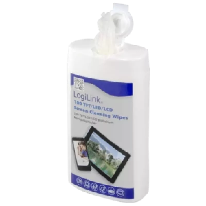 Suche ściereczki do czyszczenia sprzętu LogiLink RP0010