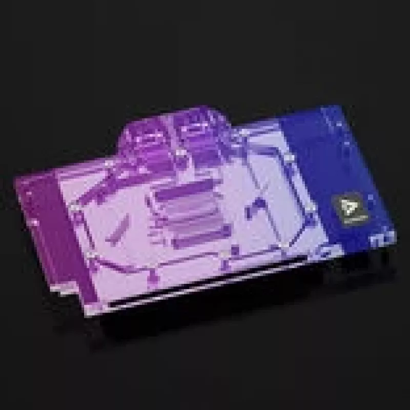Blok wodny GPU Barrow dla ASUS ROG TUF 5080 / 5070 Ti — Czarny