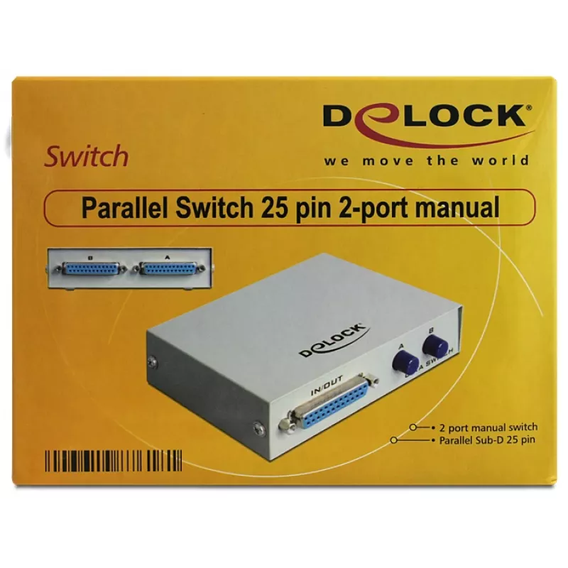 Przełącznik drukarki DeLOCK 87618