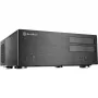 SilverStone Grandia GD08 - Desktop - SSI EEB - bez zasilacza - czarny - USB/Audio