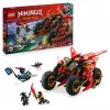 Zestaw LEGO Ninja Combat Vehicle 71844 — NINJAGO, 561 elementów, 6 minifigurek, ruchome części, 140×240×220 mm