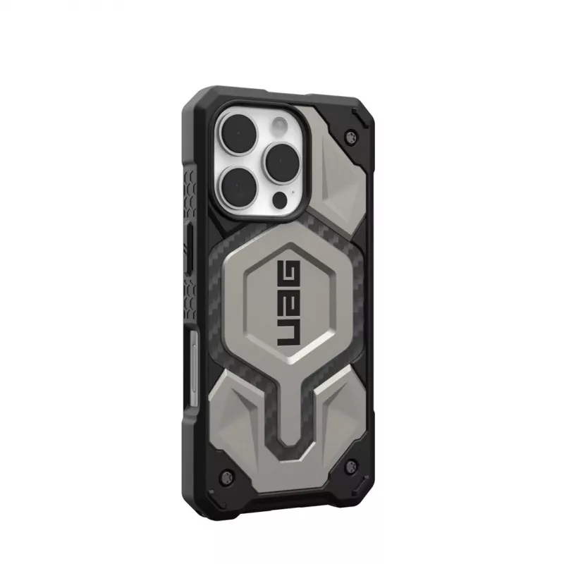 Urban Armor Gear Monarch Pro etui na telefon komórkowy 16 cm (6,3) Pokrywa Tytanowa