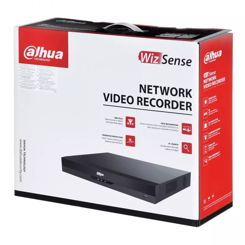 Rejestrator sieciowy Dahua Technology WizSense NVR4208-EI 1U Czarny