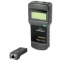 Tester kabli sieciowych GEMBIRD NCT-31 — tester ciągłości z LCD, obsługa RJ-11/RJ-12/RJ-45, czarny