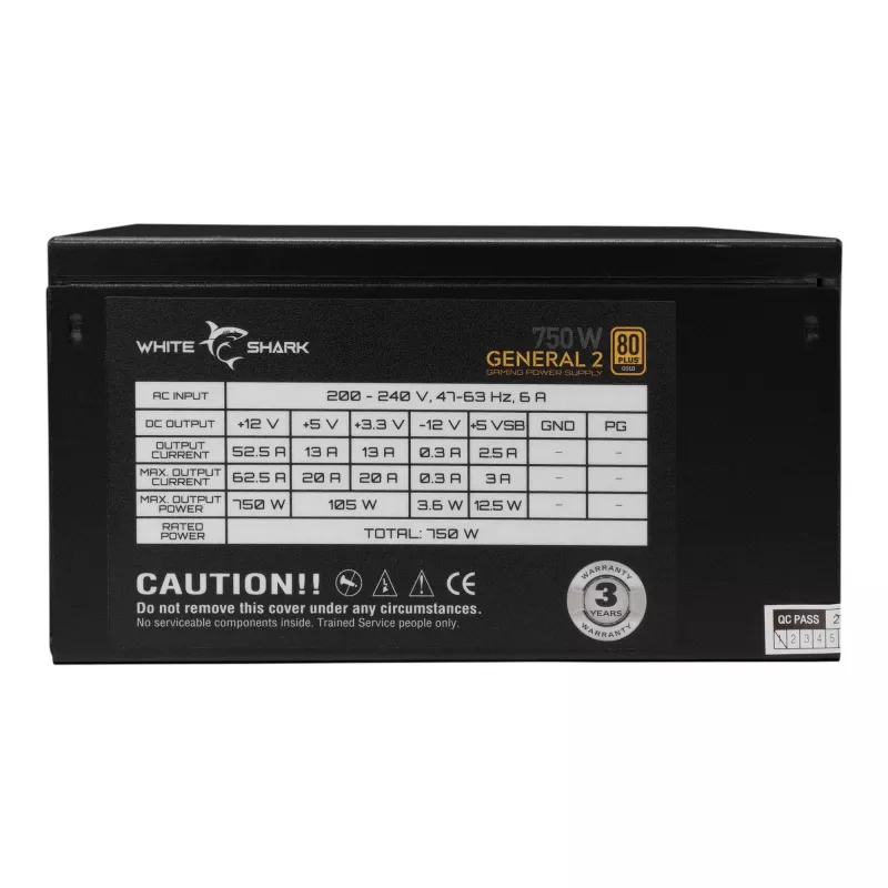 Zasilacz White Shark GPSU-750W General-2 750W