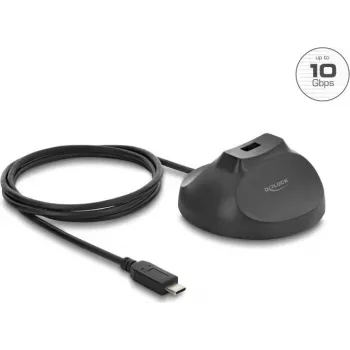 Magnetyczna stacja dokująca DELOCK ze złączem USB typu A na USB typu C, kabel dokujący 10 Gb/s, 1,2 m (64365)