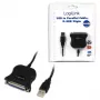 LogiLink UA0054A Kabel równoległy Czarny 1,8 M