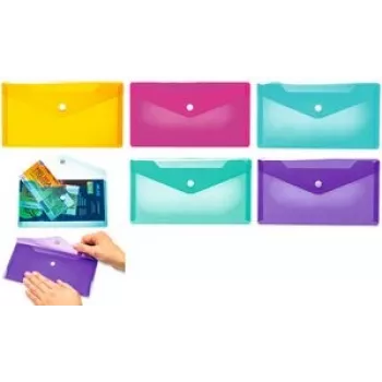 Teczka na dokumenty Herma 20037, PP DIN długi 220 x 120 mm, zatrzask