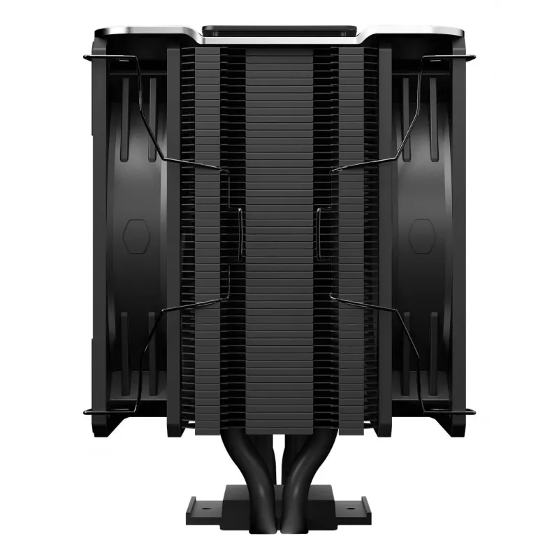 Chłodzenie procesora Cooler Master V4 Alpha 3DHP, wentylator 120 mm, kompatybilne z LGA1700/AM5, czarne