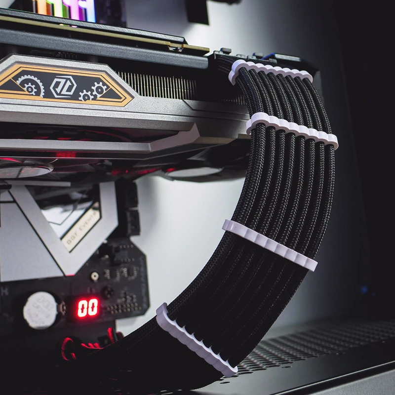 CableMod PRO Bridged kabel Comb Kit - biały (CM-COM-BKIT-PBPW-R)