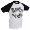 Global Masters koszulka GM Text - biała (XXL)