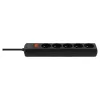 Listwa zasilająca SAVIO LZ-17 — 5 gniazd, kabel 3 m, gniazda z uziemieniem