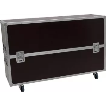 Roadinger flightcase na 2 monitory LCD ZL65 — wytrzymała walizka transportowa