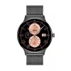 Smartwatch Colmi V89 Steel Czarny z monitorem pracy serca, wodoodporny