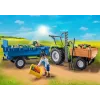 Traktor żniwny z przyczepą Playmobil - zabawa na niby i kreatywna dla dzieci w wieku 6-9 lat - Fat Brain Toys