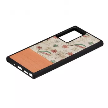 Etui ochronne man and wood do Samsung Galaxy Note 20 Ultra — Pink Flower na czarnym tle