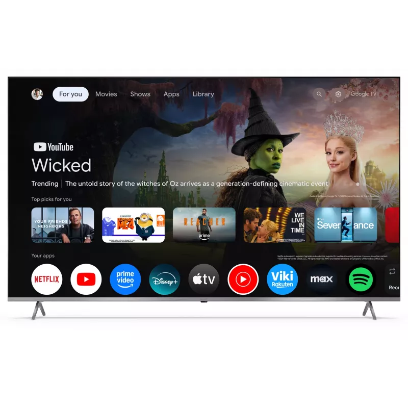 Telewizor Sharp 4K QLED | 75JP7265E | 75 cali | Smart TV | Google TV | UHD