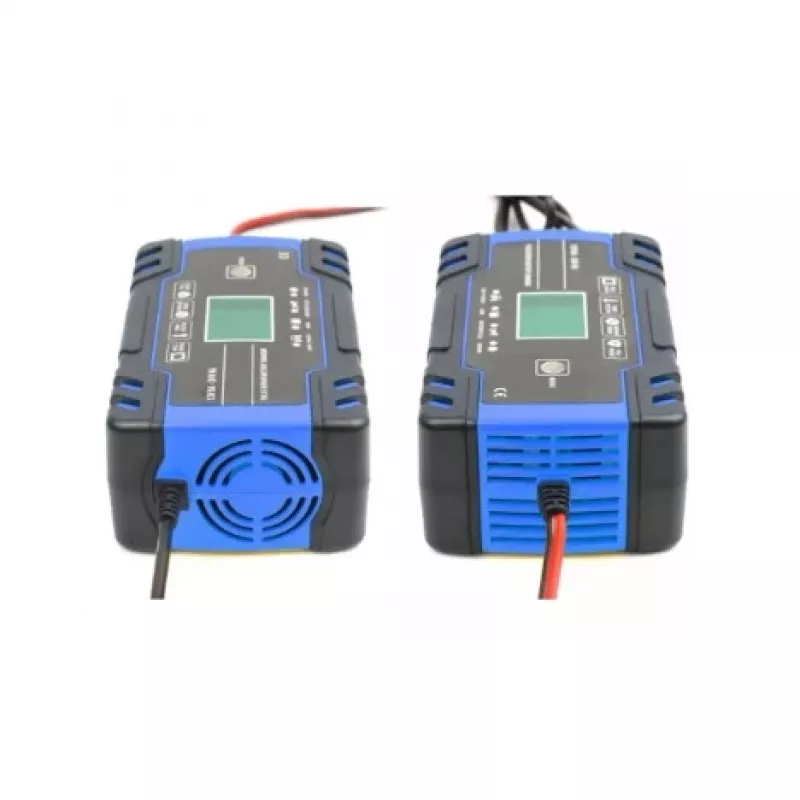 Extralink | Automatyczna ładowarka | do akumulatora 12/24V 8A niebieska