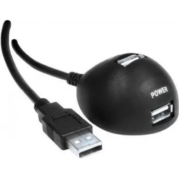 Przedłużacz USB 2.0 na biurko, 1,5 m Idealny do podłączania pamięci USB itp. (17000161)