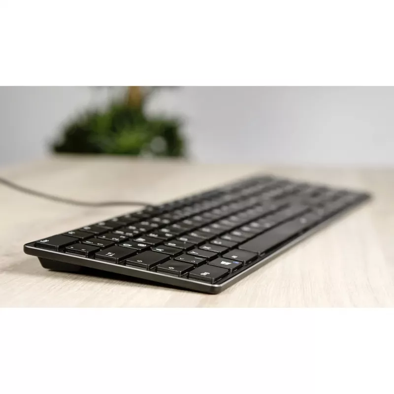 klawiatura SPEEDLINK SL-640010-BK USB German Czarny Pełnowymiarowy 110 klawiszy