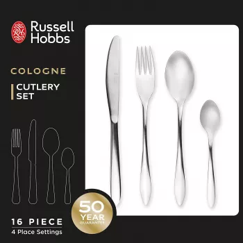 Komplet sztućców Russell Hobbs RH02221EU7 16-częściowy ze stali nierdzewnej