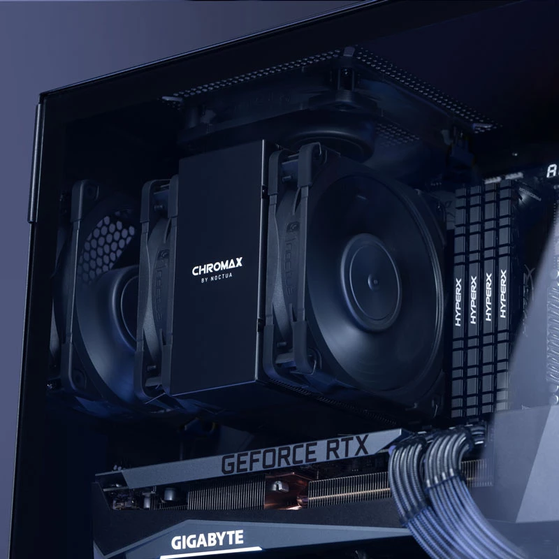 Noctua NA-HC8 chromax.Czarny Heatsink Cover
