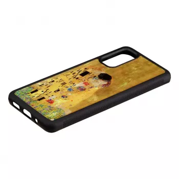 Ochronne etui na telefon iKins do Samsung Galaxy S20, czarne, smukła osłona TPU