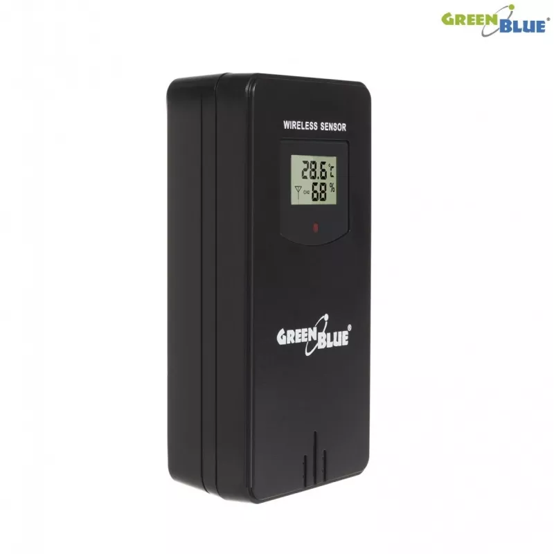 Greenblue 46003 Czarny LCD Bateria Wi-Fi
