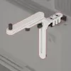Uchwyt GPU HAVN HS 420 biały — riser PCIe / wspornik podtrzymujący karty graficzne
