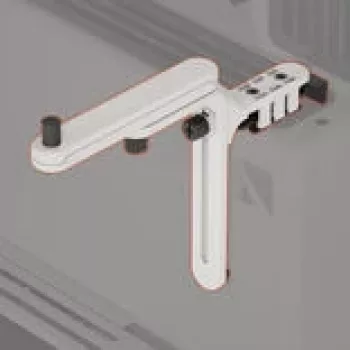 Uchwyt GPU HAVN HS 420 biały — riser PCIe / wspornik podtrzymujący karty graficzne