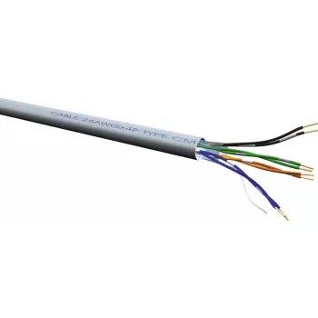 Kabel sieciowy VALUE 21.99.1685 Szary 300m Cat6a U/UTP