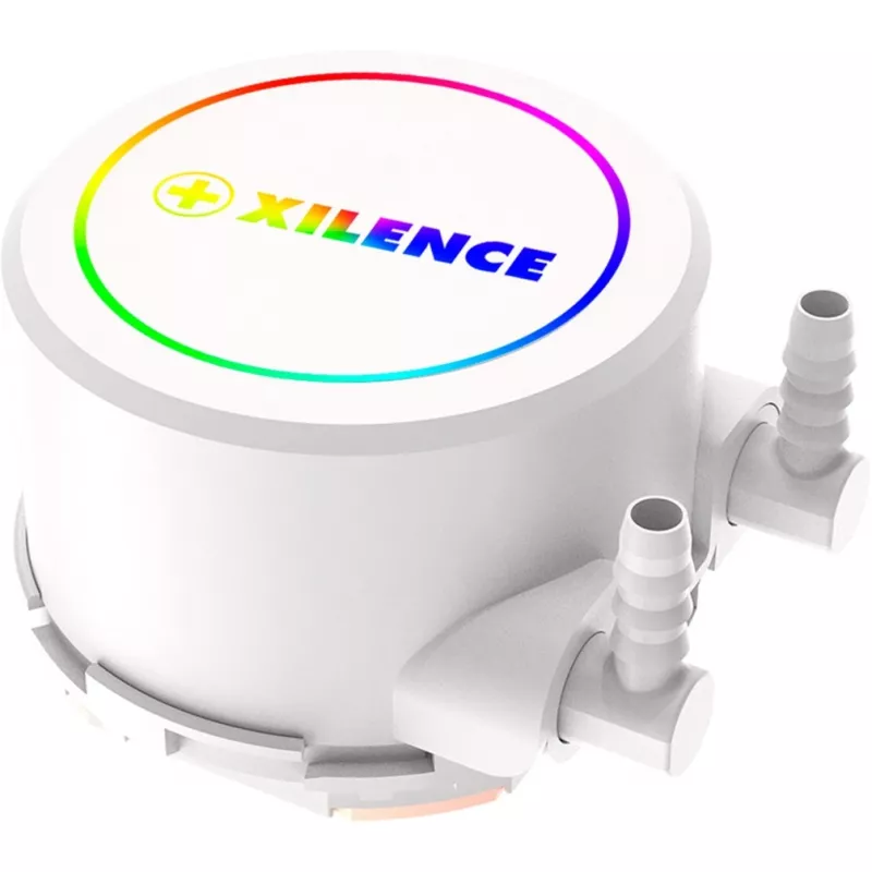 Chłodzenie cieczą All-in-one XILENCE Performance A+ XC974 — chłodnica 240 mm, TDP 300 W, biały, ARGB