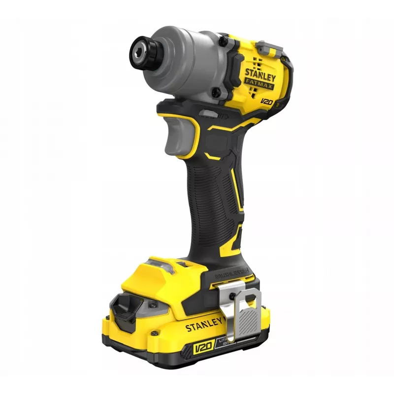 Wkrętarka elektryczna STANLEY SFMCF830D2K-QW 18V Li-Ion, 2 Ah x2, 3 biegi, 203 N·m, 3200 obr./min, LED, rękojeść pistoletowa
