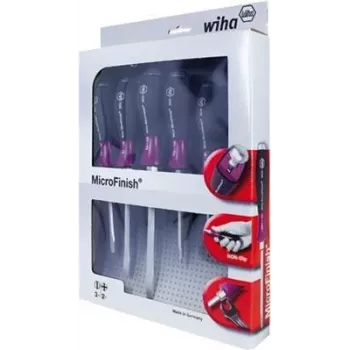 Śrubokręt wiha MicroFinish 5533, szerokość ostrza 4,5 mm