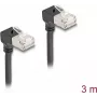 Kabel sieciowy DeLOCK RJ45 Cat.6A 3m Czarny