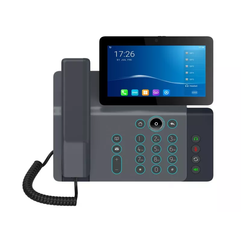 Telefon IP Fanvil V67 Czarny 20 linii LCD Wi-Fi
