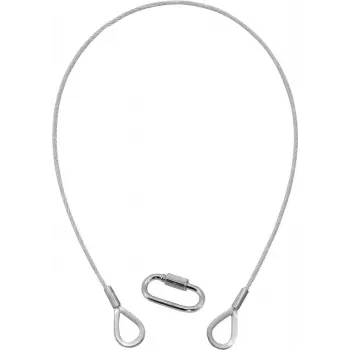 Kabel bezpieczeństwa EUROLITE A 3x600mm do 5kg, srebrny (58010310)