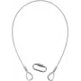 Kabel bezpieczeństwa EUROLITE A 3x600mm do 5kg, srebrny (58010310)