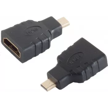Adapter Micro HDMI ShiverPeaks BS77413 Męski na Żeński, Czarny
