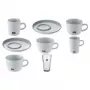 Filiżanka do cappuccino MELITTA M-Cups 0,25 L porcelana biała — wysokość 65 mm