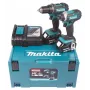 Makita Zestaw Wiertarek Akumulatorowych, 18V, DLX2127MJ