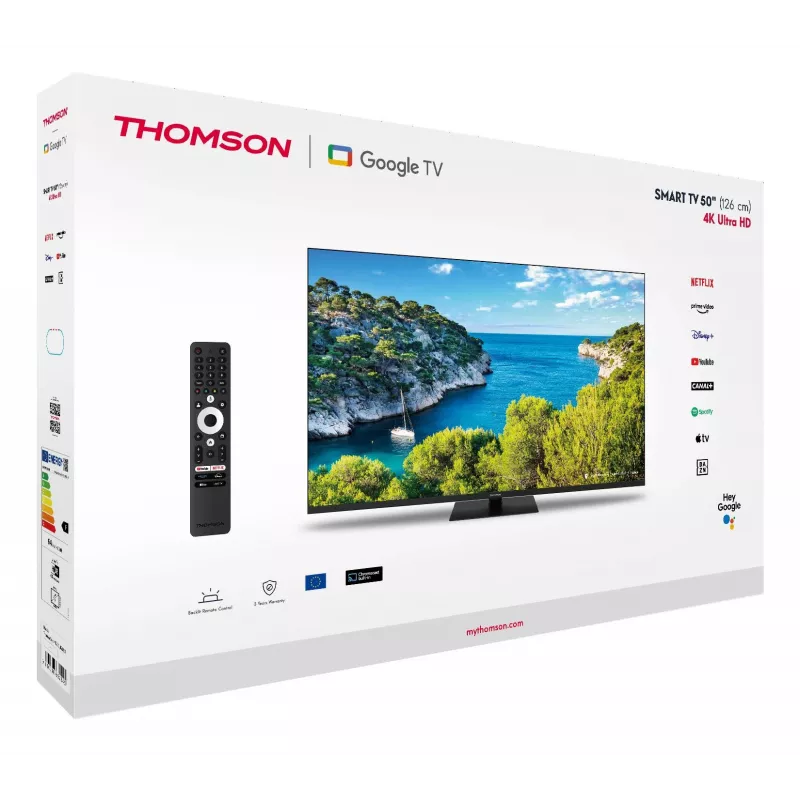 Telewizor | THOMSON | 43 inch | 4K Ultra HD | 3840 x 2160 pikseli | Płaski | 16:9 | LCD | 43UG5C14