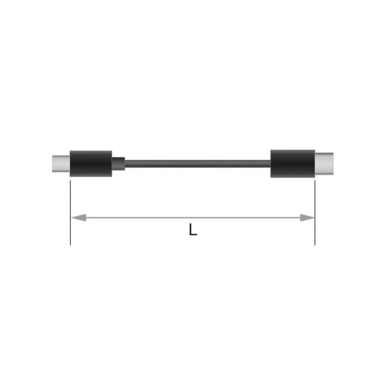 DeLOCK - Kabel wideo - Single Link - HDMI / DVI - DVI-D (M) do HDMI (M) - 2 m - Potrójna izolacja - Czarny - Śruby radełkowane