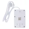 Listwa zasilająca MACLEAN MCE392 W — 4 gniazda F, 3×USB A, 110–240V, maks. 2.1A, 2500W, kabel 1,5 m, biała