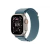 Pasek Apple MFTJ4ZM/A akcesoria do smartwatchy niebieski tytan poliester spandex